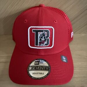 Tampa Bay Buccaneers New Era 9SEVENTY Adjustable Red Hat Cap NFL Football‎